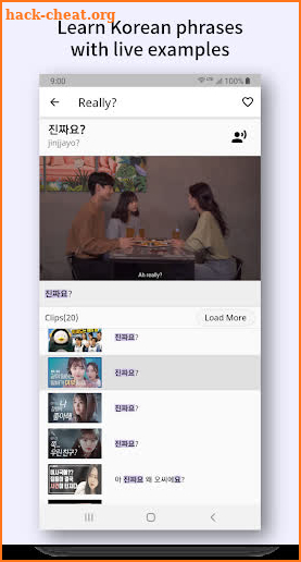 JAJU - Learn Korean with Videos screenshot