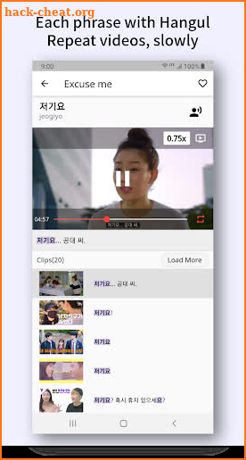 JAJU - Learn Korean with Videos screenshot