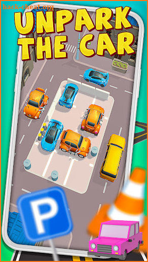 Jam 3D Car Park Traffic Puzzle screenshot