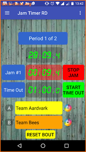 Jam Timer 4 Roller Derby screenshot