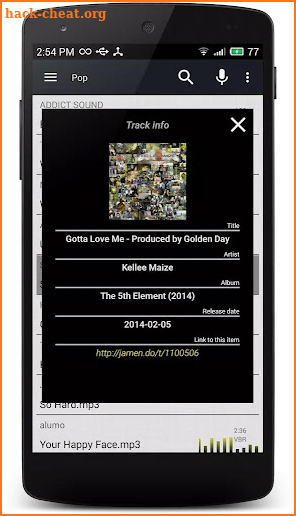 Jamendo Jam Music Downloader screenshot
