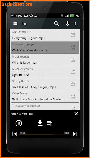 Jamendo Music Downloader screenshot