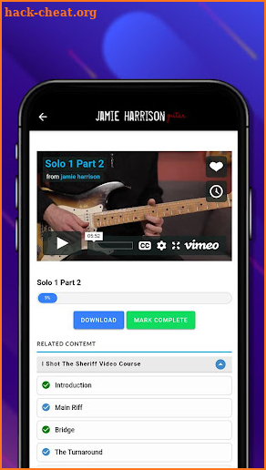Jamie Harrison Guitar screenshot