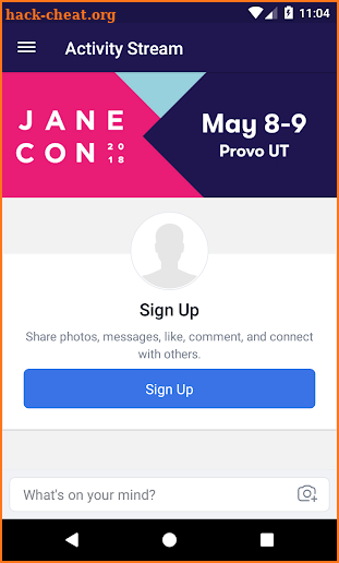 JaneCon 2018 screenshot