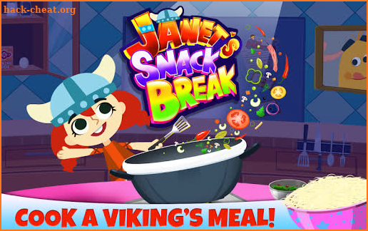 Janet’s Snack Break – Cooking game for kids screenshot