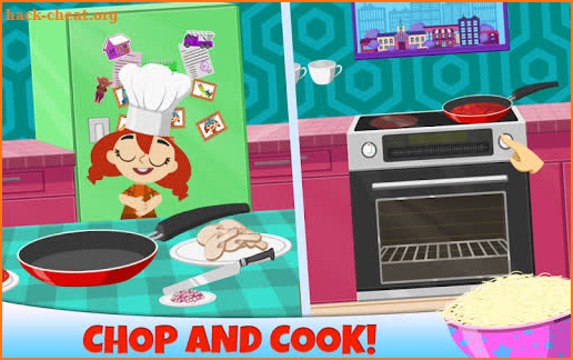 Janet’s Snack Break – Cooking game for kids screenshot