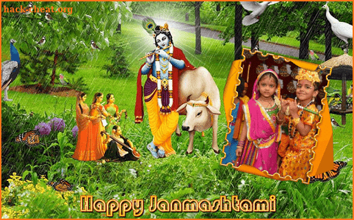 Janmashtami Photo Frame - Krishna Photo Editor screenshot