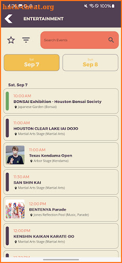 Japan Festival of Houston screenshot