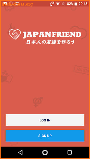 Japan Friend APP screenshot