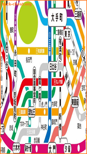 Japan Travel Route Maps JR Rail Tokyo Metro Maps screenshot