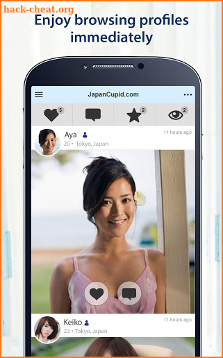 JapanCupid - Japanese Dating App screenshot