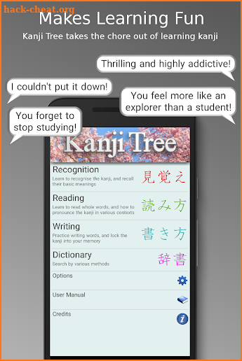 Japanese Kanji Tree Pro screenshot