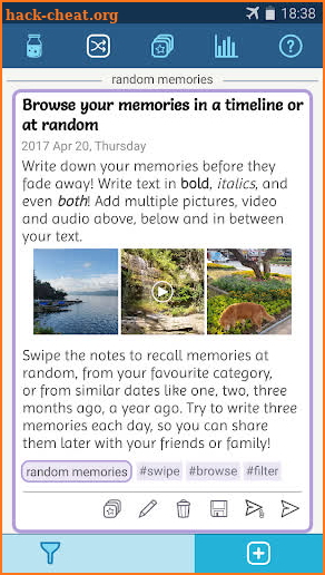 Jar of Awesome - Mindful life diary app 2020 screenshot