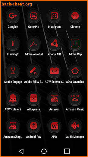 Jaron XE Red Icon Pack screenshot