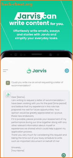 Jarvis - AI ChatGPT Assistant screenshot