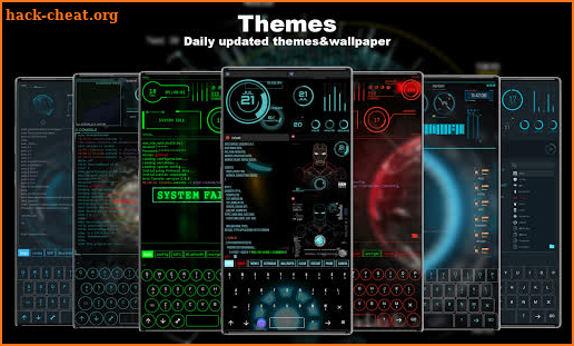 Jarvis Launcher - Aris Theme screenshot