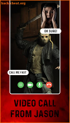 Jason Calling - Fake video call with Friday 13 screenshot