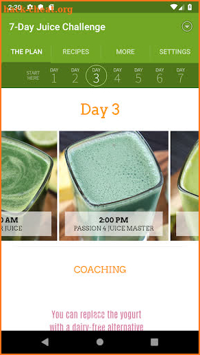 Jason’s 7-Day Juice Challenge screenshot