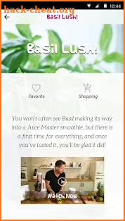 Jason’s Funky Fresh Juice App screenshot