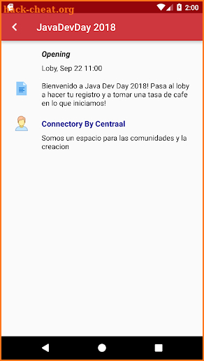 Java Dev Day 2018 screenshot