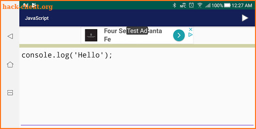 JavaScript For Android screenshot