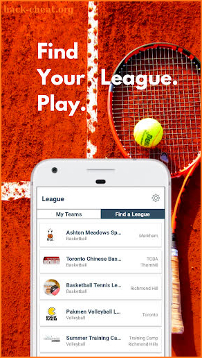 Javelin - League and Pick-Up Sports Management App screenshot