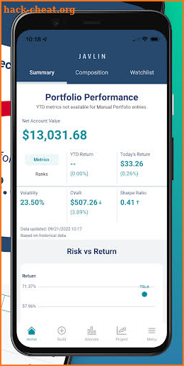 JAVLIN Invest: Investment Tool screenshot