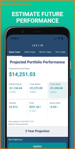 JAVLIN Invest: Investment Tool screenshot