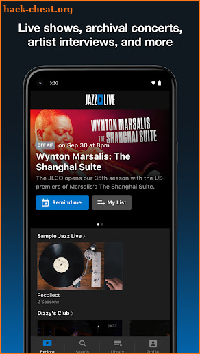 Jazz Live screenshot