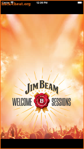 JB Welcome Sessions screenshot