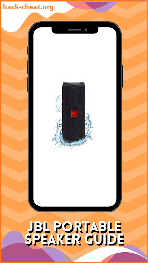 JBL Portable Speaker Guide App screenshot