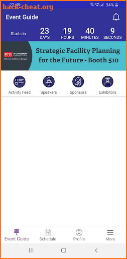 JD Events Show App screenshot
