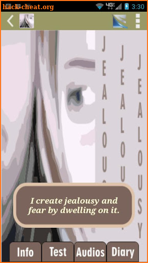 Jealousy Test & CBT Self-Help screenshot