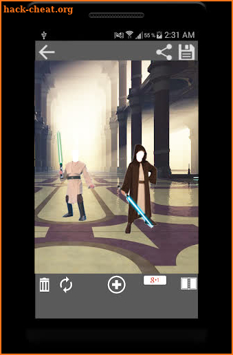 Jedi Editor Lightsaber Photo Maker screenshot
