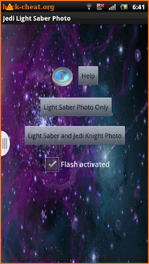 Jedi Light Saber Photo screenshot