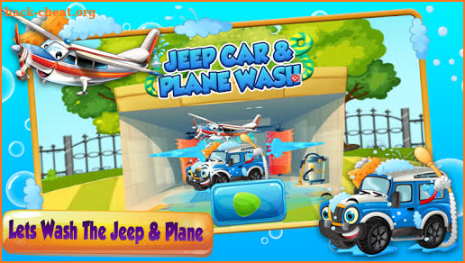 Jeep Plane and Car Wash Garage screenshot
