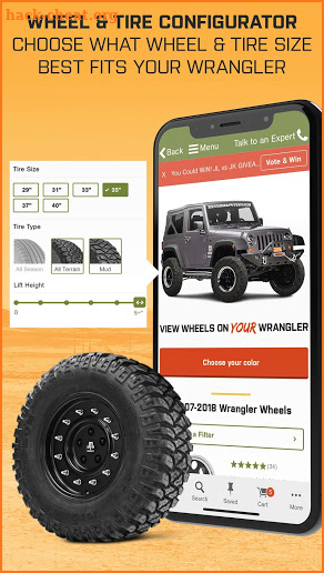 Jeep Wrangler Parts by ExtremeTerrain screenshot