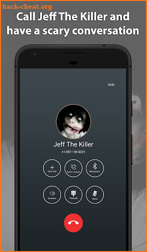 Jeff The Killer Video Call screenshot