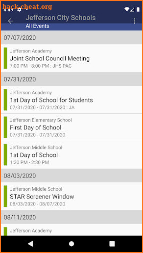 Jefferson City Schools screenshot