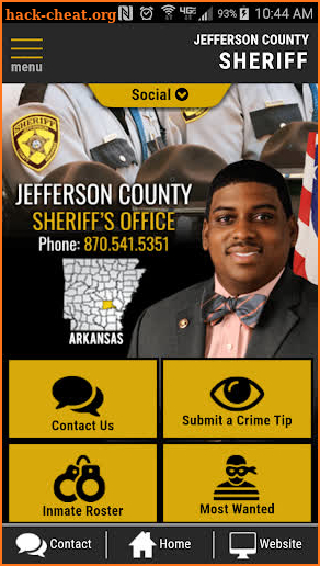 Jefferson County AR Sheriffs Office screenshot