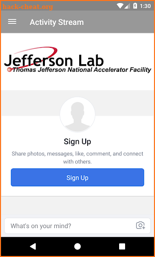 Jefferson Lab Open House 2018 screenshot
