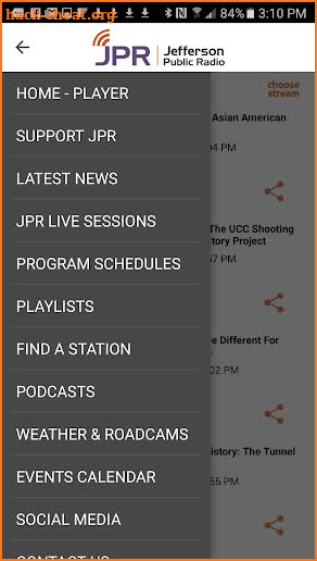 Jefferson Public Radio screenshot