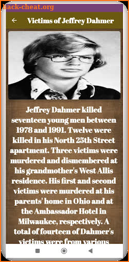 Jeffrey Dahmer Story screenshot