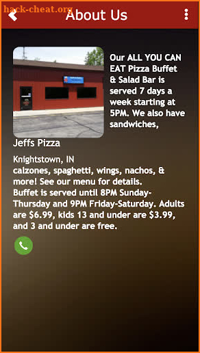 Jeffs Pizza screenshot