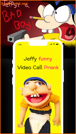Jeffy funny Video Call Prank screenshot