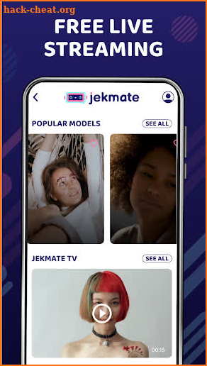 Jekmate - live private videos screenshot