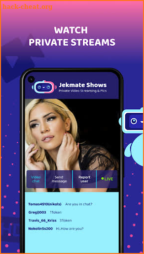 Jekmate Shows - Private Video Streaming & Pics screenshot