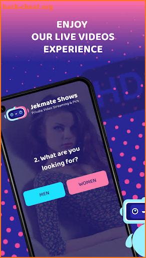 Jekmate Shows - Private Video Streaming & Pics screenshot