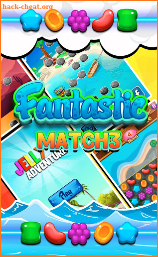 Jelly Adventure 2018 - Match 3 games! screenshot