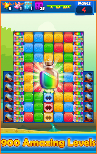 Jelly Crush - Toon Cube Match screenshot